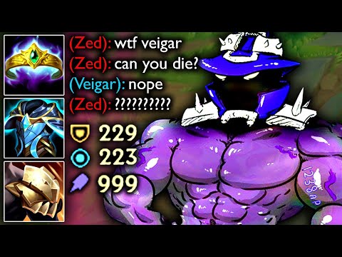 THIS VEIGAR IS A TANK WITH 1000 AP