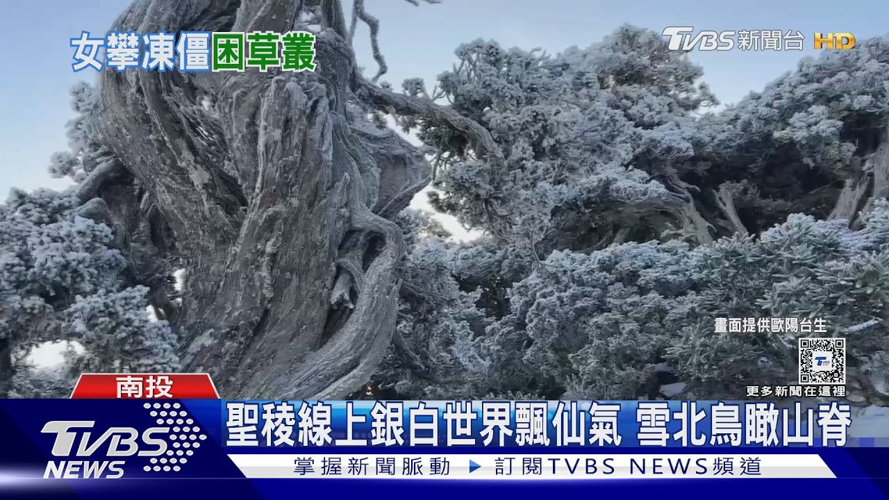 合歡北峰濃霧迷路 女山友雪夜驚險獲救