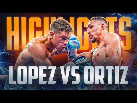Teofimo Lopez vs Jamaine Ortiz HIGHLIGHTS | BOXING FULL FIGHT HD