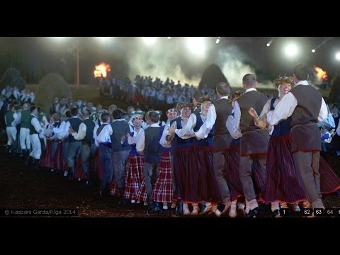 Babītes novada VPDK "Dārta" - Līgo danči, "LEC SAULĪTE" Lielkoncertā