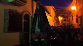 preview picture of video 'Semana Santa 2013 Ferreira en Procesión. Virgen de los Dolores. 2/3'