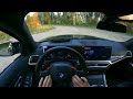 2024 BMW M3 Competition Touring POV 0 100 ASMR SOUND
