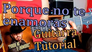 Porque no te enamoras - Joss Favela - Guitarra Acordes Tutorial
