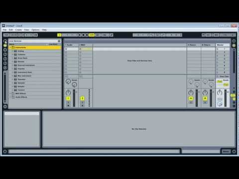 Ableton Live Beginner Course Level 1-01 - Introduction and Interface