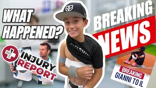 WHAT HAPPENED TO GIANNI'S ARM!?