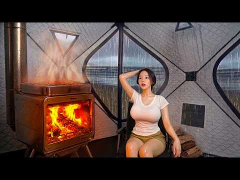 뜨거운 하룻밤을 보내고 왔어요