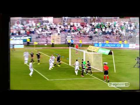 Benjamin Lauth gólja az MTK ellen 1-1