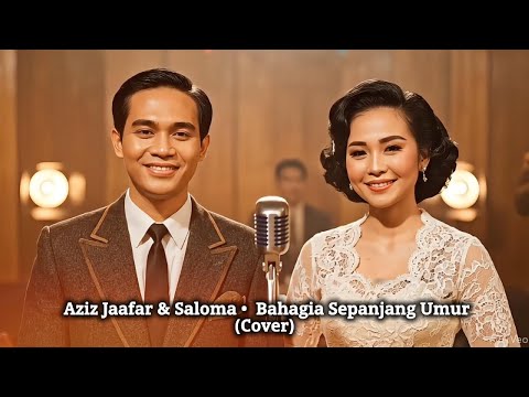 Aziz Jaafar & Saloma •  Bahagia Sepanjang Umur(Cover)