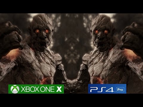 Skyrim Xbox One X vs PS4 Pro Graphics Comparison - Parity Achieved [4K/60fps]