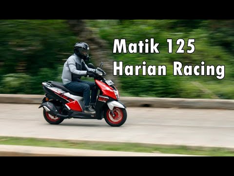 Test Ride TVS NTorq Race XP 125, Skutik Canggih dari India