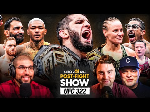 Islam Makhachev CRUSHES JDM, Makes History at UFC 322 | Ariel Helwani & 3PAC Full Card Reactions