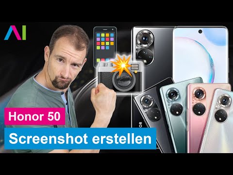 Honor 50 - Screenshot erstellen - zwei Methoden • 📱 • 📸 • 🏞 • Anleitung | Tutorial