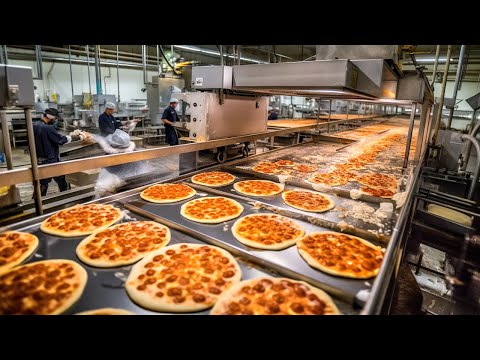 , title : 'How Frozen Pizza is Made in Factories | HOW IT'S MADE'