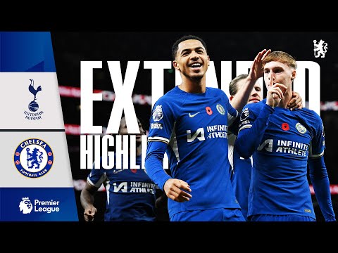 Tottenham 1-4 Chelsea | Highlights - EXTENDED | Premier League 2023/24