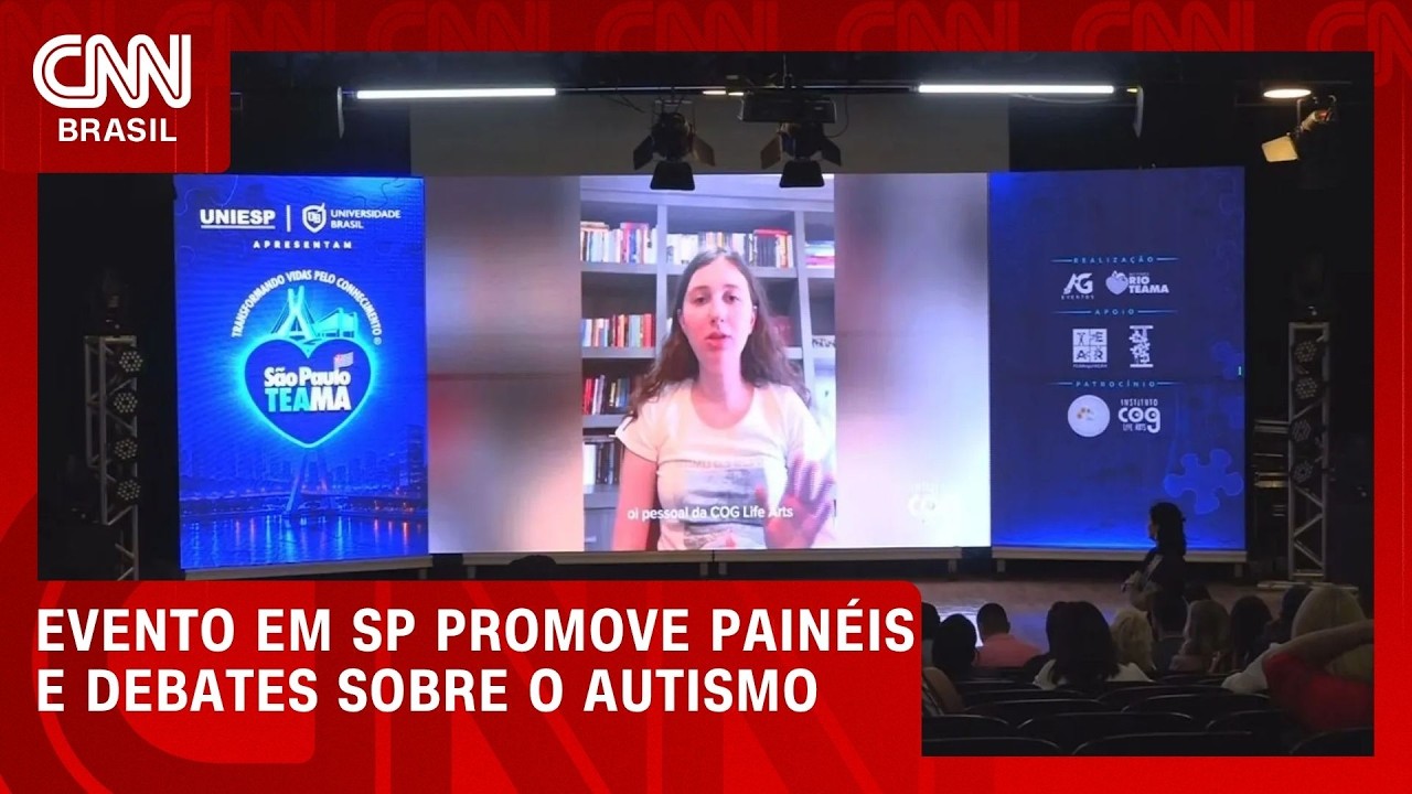 Autismo é tema de debate durante o final de semana em SP | CNN BRASIL