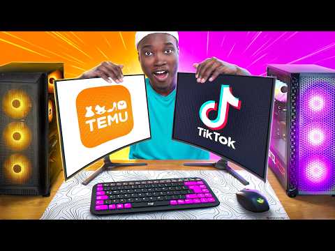 Temu VS TikTok Gaming Setup!