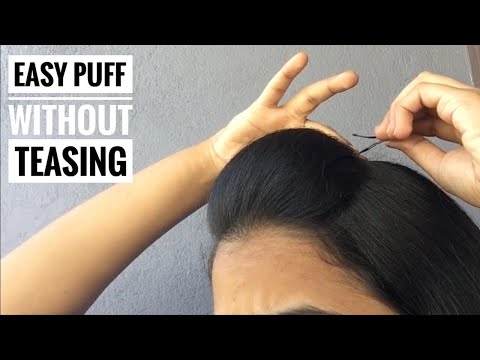 2 Easy Puff Hairstyles | How to Make Perfect Puff |...