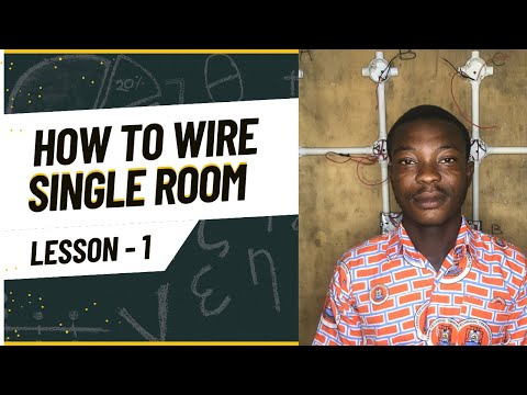 How to wire single room