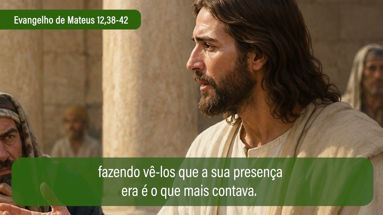 20 de julho Evangelho de Mateus 12,38-42