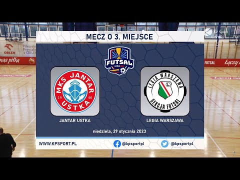 ⚽ Jantar Ustka 🆚 Legia Warszawa | Mecz o 3 miejsce | 🏆 MMP W Futsalu U15 - Ustka 2023 #futsal