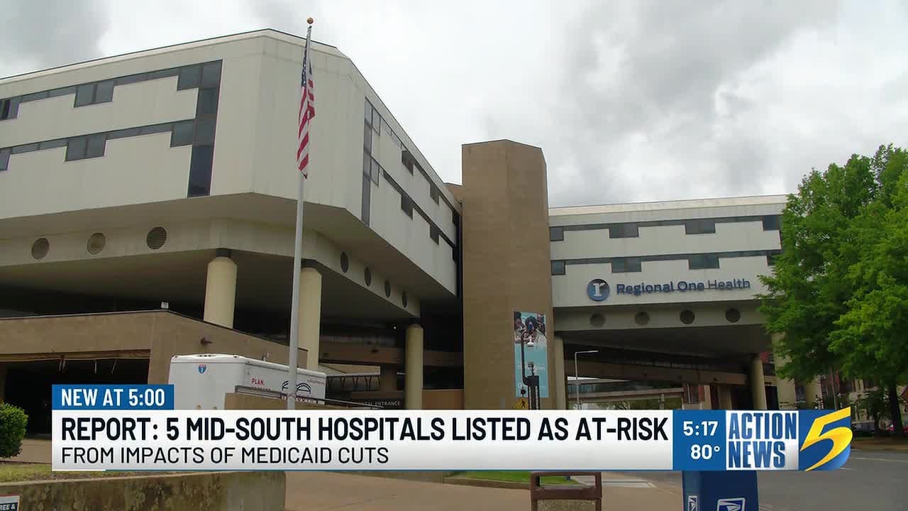 5 Mid-South hospitals at risk from Medicaid cuts