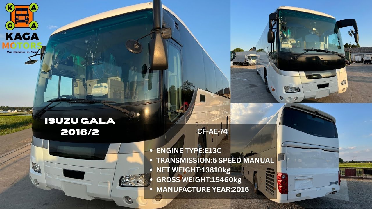 JAPANESE USED BUS ISUZU GALA 【CF-AE-74】