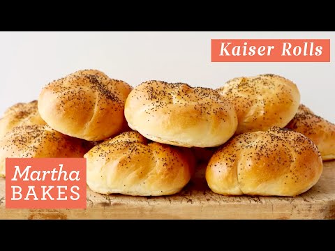 Martha Stewart's Kaiser Rolls | Martha Bakes Recipes