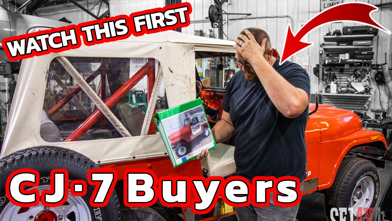OH NO!!! 5 Things About Buying a Used Jeep CJ7 // What to look at for your next purchase