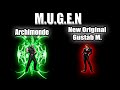 KOF MUGEN UPDATES Archimonde Playable New Original Gustab Munchausen CHARS REVIEW