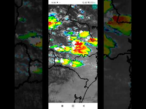 Alerta chuva e temporais sul do Brasil 23 novembro 2025 #Alerta #santacatarina #parana #joiville