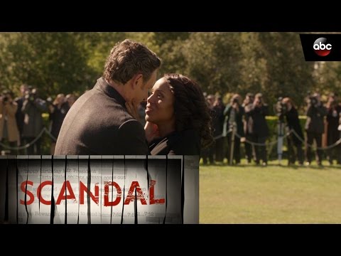 Olivia Kisses Fitz Goodbye - Scandal Season 6 Finale
