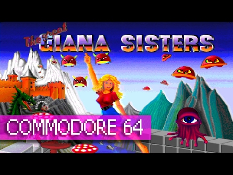 The Great Giana Sisters [World 1] - Commodore 64