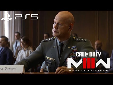 Graves Betrays Shepherd During Congress Interrogation Scene - Call Of Duty Modern Warfare 3 2023