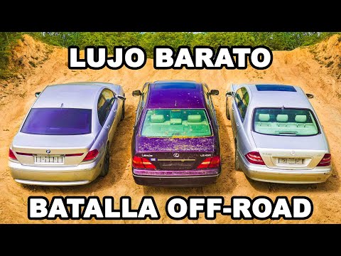 BMW Serie 7 vs Clase S vs Lexus LS Viejo: ¡BATALLA TODOTERRENO!