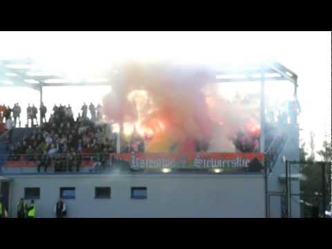 LKS Przemsza Siewierz - KP Warta Zawiercie-oprawa kibiców Przemszy