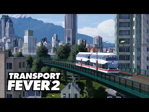 Transport Fever 2 Führerstandsmitfahrt | Chiemseemap | Hochbahn Linie 3 Rosenheim