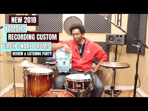 *2018 Recording Custom Snares* - Review & Listening Party