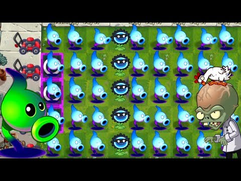 Shadow Peashooter vs Gargantuar Plants vs Zombies 2 Gameplay All Plants Power UP Mint Power