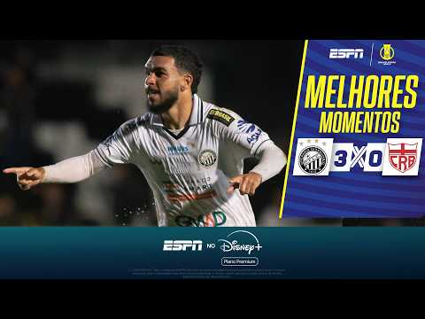 Gols e lances de Operário x CRB
