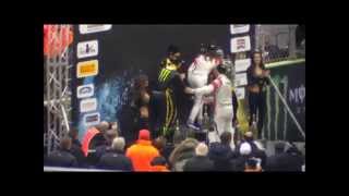 preview picture of video 'Giro di Onore Lewis Hamilton Premiazione Rally Monza Show  Master  Show Trofeo Simoncelli 2014'