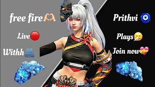 free fire live with prithvi plays