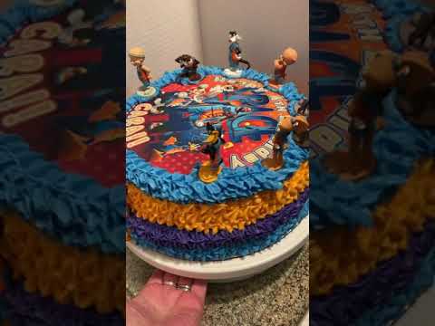 Space Jam 2 - #happybirthday #celebration #cake #cakeart #deathbychocolate #delicious #party #yum