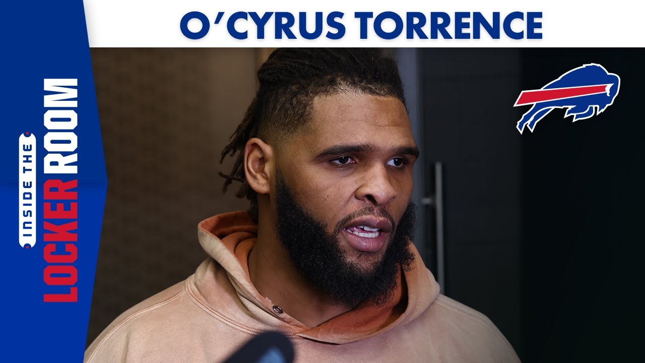 O'Cyrus Torrence Talks Battle With Broncos And Overtime Loss | Buffalo Bills