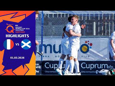 FIH Hockey Men's World Cup Qualifier Santiago, Chile- Match 3: France vs Scotland