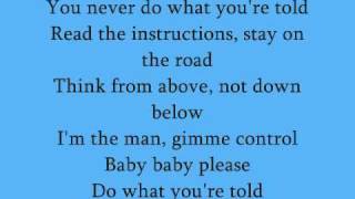 Sebastian Karlsson - Do what you're told (With Lyrics).wmv