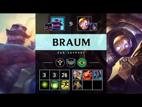 Braum Support vs Blitzcrank - BR Challenger Patch 25.18