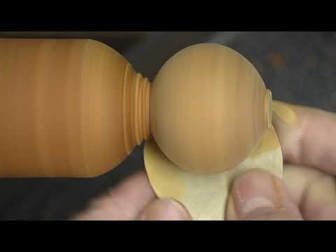 Hollowing ornaments using Laurent Niclot mini hollowers