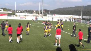 preview picture of video 'SUB14 Braga Rugby vs EDL 2ª Parte'