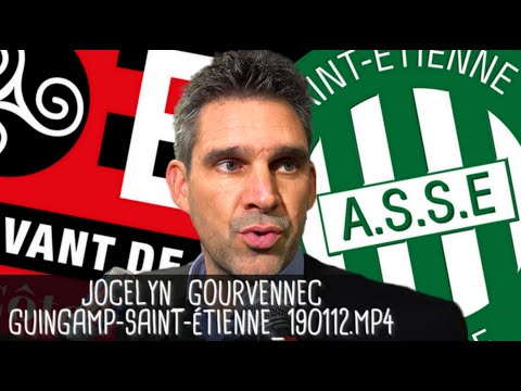 JOCELYN GOURVENNEC RÉAGIT APRÈS GUINGAMP - SAINT-ETIENNE (0-1) / Ligue 1 - 12 janvier 2019