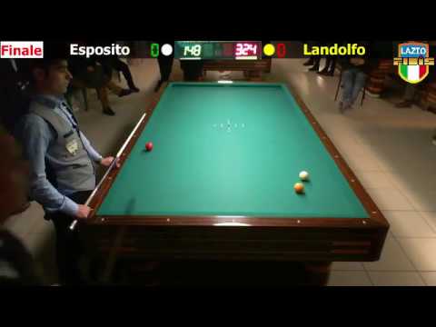 Esposito vs Landolfo - Finale Gara Interregionale 1/2/3 Cat. CSB President Frosinone - 18/22Gen2017